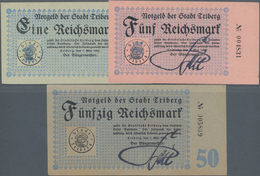 Deutschland - Alliierte Miltärbehörde + Ausgaben 1945-1948: Triberg, Stadt, 1, 5, 50 Reichsmark, 1.5 - Andere & Zonder Classificatie