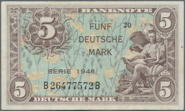 Deutschland - Bank Deutscher Länder + Bundesrepublik Deutschland: 5 DM 1948, Ro.236a, Sehr Saubere G - Sonstige & Ohne Zuordnung