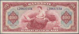 Deutschland - Bank Deutscher Länder + Bundesrepublik Deutschland: Roter Hunderter 1948, Ro.244, Schö - Sonstige & Ohne Zuordnung