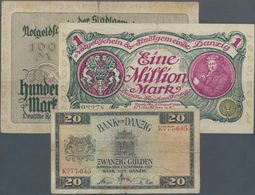Deutschland - Nebengebiete Deutsches Reich: Stadtgemeinde Danzig 100 Mark 1922 Ro.792 (F-), 1 Millio - Other & Unclassified