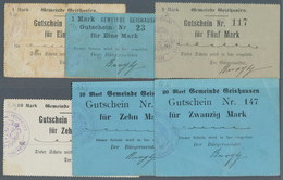 Deutschland - Notgeld - Elsass-Lothringen: Geishausen, Oberelsass, Bürgermeister, 1 (weißes Und Blau - Other & Unclassified