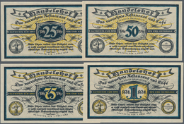 Deutschland - Notgeld - Niedersachsen: Hannover, Handelshof, 25, 50, 75 Pf., 1 Mark, 1.3.1922, Erh. - [11] Emisiones Locales