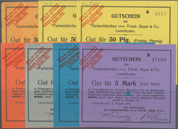 Deutschland - Notgeld - Rheinland: Leverkusen, Farbenfabriken Vorm. Friedr. Bayer & Co., 50 Pf., Une - [11] Local Banknote Issues