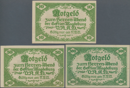 Deutschland - Notgeld - Sachsen-Anhalt: Magdeburg, Herrenabend Der Sektion Magdeburg V.R.K.D., 10, 5 - [11] Local Banknote Issues