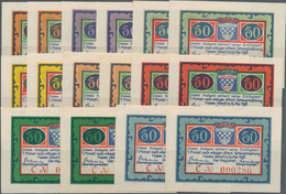 Deutschland - Notgeld - Westfalen: Hamm, Stadt, 16 X 50 Pf., 18.5.1920, Weißes Papier Mit Breitem Ra - Otros & Sin Clasificación