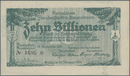 Deutschland - Notgeld - Württemberg: Freudenstadt Und Baiersbronn, Stadtgemeinde Und Gemeinde, 500 M - [11] Local Banknote Issues