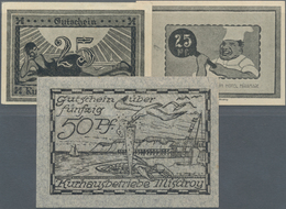 Deutschland - Notgeld - Ehemalige Ostgebiete: Misdroy, Pommern, Kurhausbetriebe, 25 Pf., Ohne Druckf - Other & Unclassified