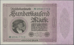 Deutschland - Deutsches Reich Bis 1945: 11 Original Verpackte Bündel Zu Je 20 Banknoten 50.000 Mark - Autres & Non Classés