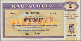 Deutschland - Sonstige: Kleines Lot Mit 4 Banknoten Und 2 Schecks, Dabei Sachsen 5000 Mark 1923 Ro.S - Altri & Non Classificati