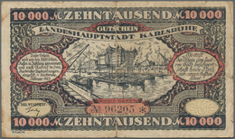 Deutschland - Notgeld: Schachtel Mit 730 Scheinen Großnotgeld Und Städtenotgeld In Gebrauchter Bis S - Autres & Non Classés