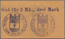 Deutschland - Notgeld - Westfalen: Buer, Stadt, 1 (4), 2 (2), 3 (4), 5 (10) Mark, O. D., Wertzeile G - Other & Unclassified