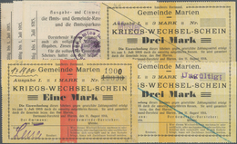 Deutschland - Notgeld - Westfalen: Marten, Amtmann Und Gemeinde-Vorsteher, Sammlung Von 49 Verschied - Otros & Sin Clasificación