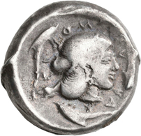 Sizilien - Städte: Siracusa: AR-Tetradrachme, Ca. 485-425 V. Chr., 17,28 G, Sehr Schön. - Greche