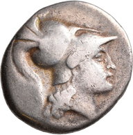 Pamphylien: SIDE: Tetradrachme, 2.-1. Jhd. V. Chr.; 16,27 G, Mit Gegenstempel "Anker" Auf Revers. At - Greek