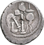 Gaius Iulius Caesar (49/48 V.Chr.): Lot 3 AR-Denare, Schön, Schön-sehr Schön. - République (-280 à -27)