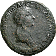 Agrippina Maior (+ 33 N.Chr.): Mutter Des Caligula, Æ-Sesterz, 24,89 G, Kampmann 10.3, RIC 55, Schön - La Dinastia Giulio-Claudia Dinastia (-27 / 69)