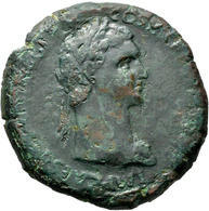 Domitian (69 - 81 - 96): Sesterz, Mzst. Rom; 36,85 Mm, 25,78 G, Sehr Schön. - La Dinastía Flavia (69 / 96)