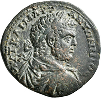 Caracalla (196 - 198 - 217): Amisos In Pontos, Æ Sesterz (sestertius). Geprägt 245 = 213/4 AD. Kopf - La Dinastia Severi (193 / 235)