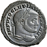Diocletian (284 - 305): Æ-Nummis, SALVIS AVGG ET CAESS FEL KART, 8,88 G, G, Kampmann 119.92, Fast Vo - The Tetrarchy (284 AD To 307 AD)