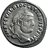 Diocletian (284 - 305): Æ-Nummis, GENIO POPVLI ROMANI, 9,24 G, Kampmann 119.84, Sehr Schön-vorzüglic - The Tetrarchy (284 AD To 307 AD)