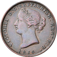 Kanada: Nova Scotia: Victoria, Halfpenny Token 1856, KM# 5, Patina, Sehr Schön - Vorzüglich. - Canada