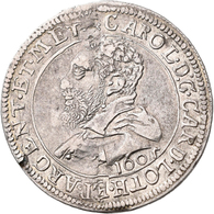 Frankreich: Straßburg (Bistum), Karl Von Lothringen 1593-1607: Teston (1/3 Taler) 1605. Büste Nach L - Other & Unclassified