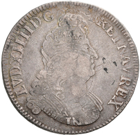 Frankreich: Louis XIV. 1643-1715: Ecu 1704 A, Paris, Davenport 1320, Gadoury 224, 26,7 G, Schön-sehr - Sonstige & Ohne Zuordnung