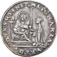 Italien: Venedig, Leonardo Loredan 1501–1521: 16 Soldi O.J. St. Markus, Der Auf Dem Thron Sitzt, übe - 1861-1878 : Vittoro Emanuele II