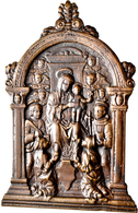 Italien: Rinascimento/Renaissance: Bronzeplakette, 16 Jhd., Unbekannter Florentinischer Meister, Mar - 1861-1878 : Víctor Emmanuel II