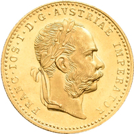 Österreich - Anlagegold: Franz Joseph I. 1848-1916: Dukat 1915 (NP), KM# 2267, Friedberg 494. 3,49 G - Oostenrijk