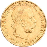 Österreich - Anlagegold: Franz Joseph I. 1848-1916: 10 Kronen / Corona 1897, KM# 2805, Friedberg 506 - Autriche