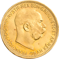 Österreich - Anlagegold: Franz Joseph I. 1848-1916: 6 X 20 Kronen 1915 (NP), KM# 2818, Friedberg 509 - Oostenrijk