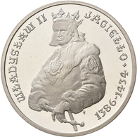 Polen: 5.000 Zlotych 1989, Wladyslaw II. Jagiello, (5000 Złotych), KM# Y 198, Fischer K 062. Ohne Pr - Polen