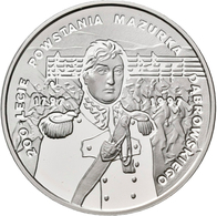 Polen: 10 Zlotych 1996, 200 Lecie Powstania Mazurka Dabrowskiego, KM# Y 318, Fischer K (10) 008. Pol - Pologne