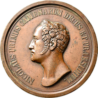 Russland: Nikolaus I. 1825-1855: Æ Medaille 1840 Von H. Gube (CA) Auf Die 200-Jahrfeier Der Alexande - Rusland