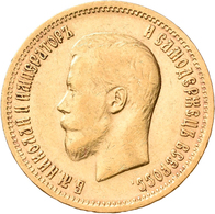 Russland - Anlagegold: Nikolaus II. 1894-1917: 10 Rubel 1899, KM Y# 64, Friedberg 179. 8,61 G, 900/1 - Russie