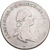 Altdeutschland Und RDR Bis 1800: Brandenburg-Ansbach, Christian Friedrich Karl Alexander 1757-1791: - Otros & Sin Clasificación