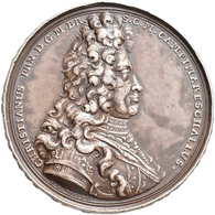 Altdeutschland Und RDR Bis 1800: Brandenburg-Bayreuth, Christian Ernst 1655-1712: Silbermedaille 169 - Andere & Zonder Classificatie