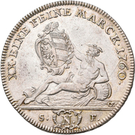 Altdeutschland Und RDR Bis 1800: Nürnberg: ½ Konventionstaler 1760 SF, Mit Titel Franz' I.; 13,98 G. - Sonstige & Ohne Zuordnung