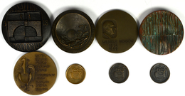 Medaillen Alle Welt: Finnland: Lot 8 Medaillen Von Kauko Räsänen; 1966 - Wilhelm Bensow 1864-1949 / - Unclassified