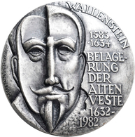 Medaillen Alle Welt: Finnland: Silber Probe Der Gedenkmedaille 1982 Von Kauko Räsänen, Auf Den 350. - Ohne Zuordnung