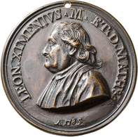 Medaillen Alle Welt: Italien-Florenz: Bronzegussmedaille 1785 Von L.M. Weber, Auf Leonardo Ximenes ( - Non Classés