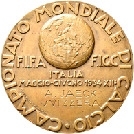 Medaillen Alle Welt: Italien: Bronzemedaille 1934 Von Dante Manetti, Werkstatt Artistici Fiorentini, - Unclassified