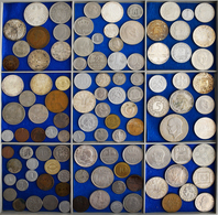 Alle Welt: Über 100 Münzen Aus Aller Welt Des 20. Jahrhunderts. Manche In Silber, Sehr Schön, Sehr S - Other & Unclassified