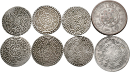 Tibet: Kleines Lot 8 Nicht Näher Bestimmter Münzen Aus Tibet. - Other - Asia