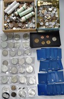 Finnland: Sammlung Finnischer Münzen. Vom Kleingeld Bis Zu Silbergedenkmünzen. Sehr Viel Material Au - Finnland