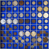 Österreich: Lot Von Insgesamt 77 Silber- Und Kupfermünzen; Kaiserreich Österreich, 1. + 2 . Republik - Oostenrijk