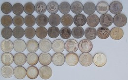 Polen: Sammlung 49 Diverse Münzen Aus Polen, Dabei 30 Münzen Aus CuNi Sowie 19 Aus Silber. Nominale - Poland