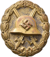 Orden & Ehrenzeichen: Lot 3 Stück; 1. Weltkrieg 1914-1918: Verwundetenabzeichen Für Das Heer Und Die - Other & Unclassified