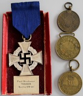 Orden & Ehrenzeichen: Kleines Lot Diverse Abzeichen: Treudienst-Ehrenkreuz 2. Stufe Für 25 Jahre Tre - Sonstige & Ohne Zuordnung